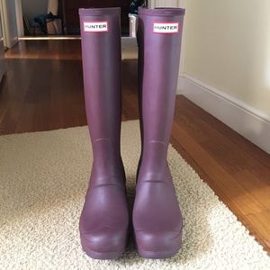 Brand New Hunter Rain boots